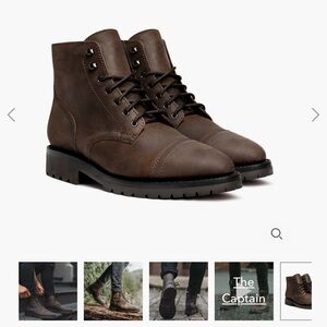New Men's Thursday Stormking Captain Boot. Tobacco. 11.5